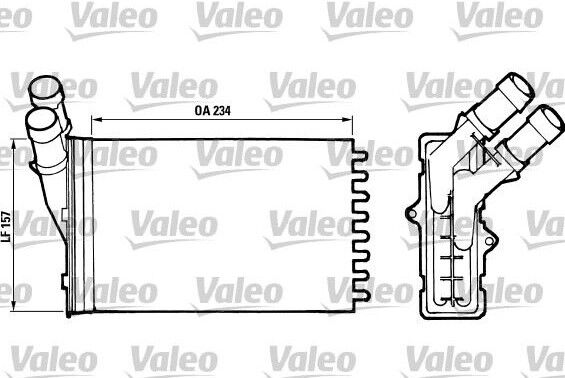 KALORİFER RADYATÖRÜ PEUGEOT PARTNER
