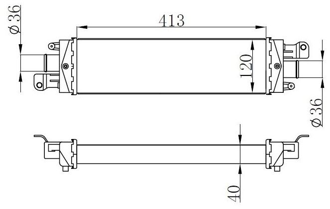 İNTERCOLLER RADYATÖRÜ 1.3 FİAT PALİO