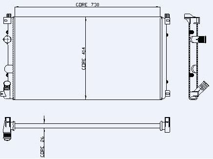 SU RADYATÖRÜ RENAULT MASTER 2