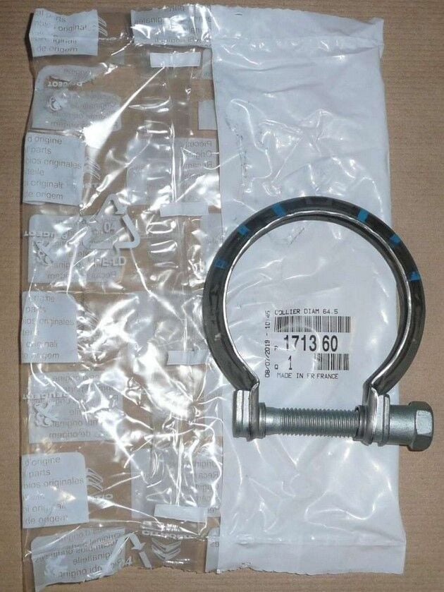 EKSOZ KATALİZATÖR KELEPÇESİ PEUGEOT 407