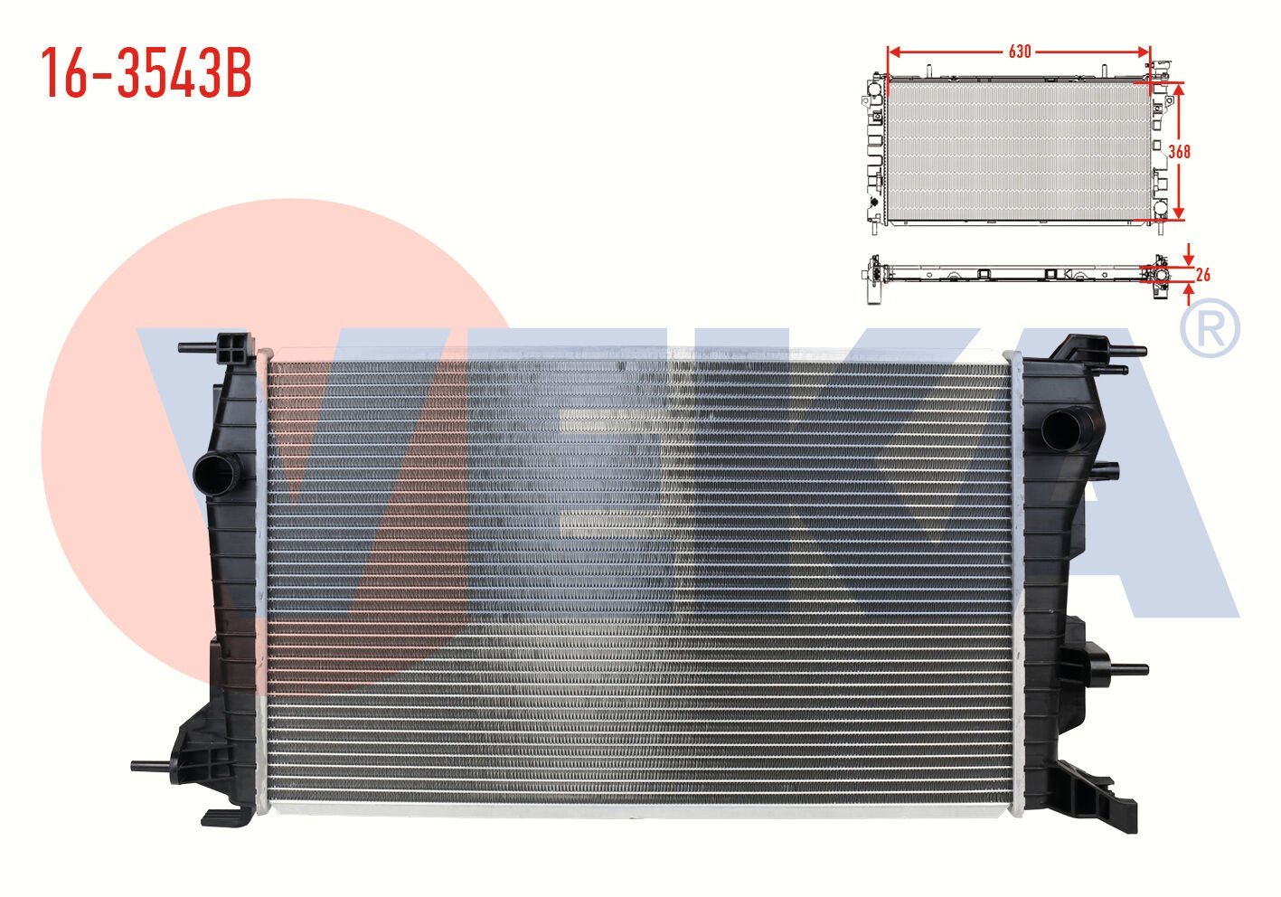 SU RADYATÖRÜ RENAULT FLUANCE 09-11