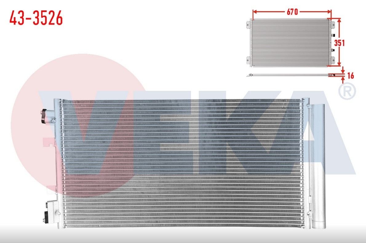 KİLİMA RADYATÖRÜ RENAULT FLUANCE MEGANE III