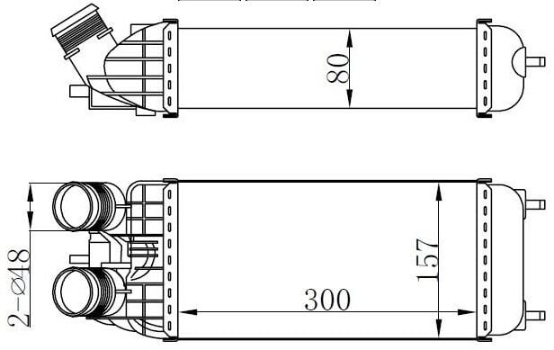 İNTERCOLLER RADYATÖRÜ PEUGEOT 301