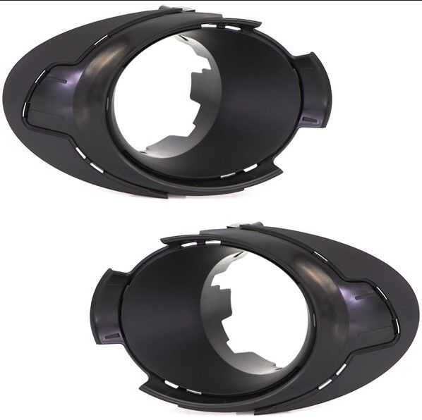 ÖN SİS FAR ÇERÇEVE PLASTİK TAKIMI SİYAH PEUGEOT PARTNER TEPE