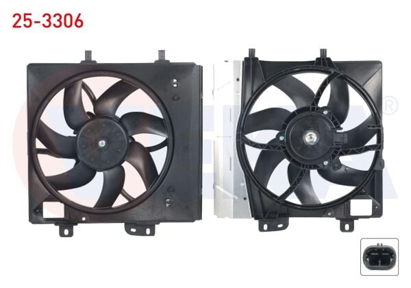FAN DAVLUMBAZI MOTORLU CİTROEN C-ELYSEE