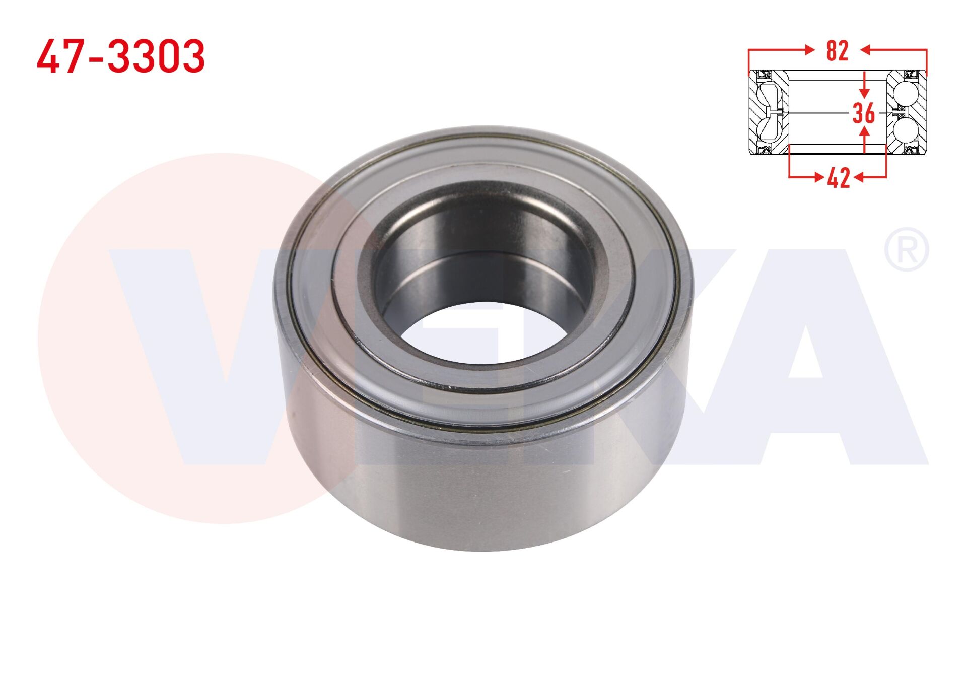 ÖN TEKER PORYA BİLYASI ABSLİ PEUGEOT PARTNER TEPE