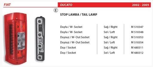 ARKA STOP SOL 02--> PEUGEOT BOXER 2 Y.M